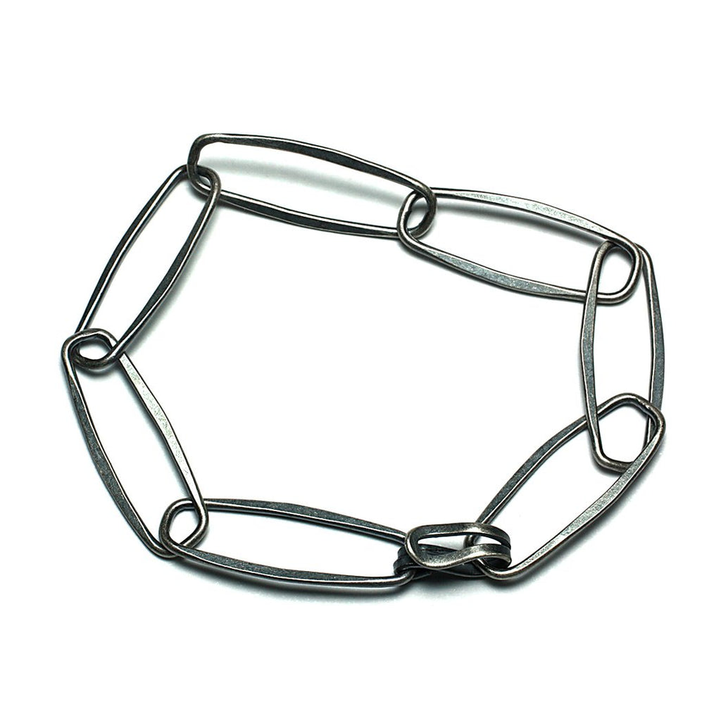 Hand Forged Jewelry | Window Links Chain | Michele Lee | Rarefy Studio