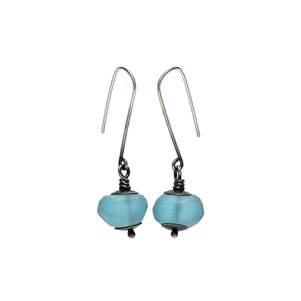 Sterling Silver Jewelry | Globe Lantern Earrings | Michele Lee | Rarefy Studio