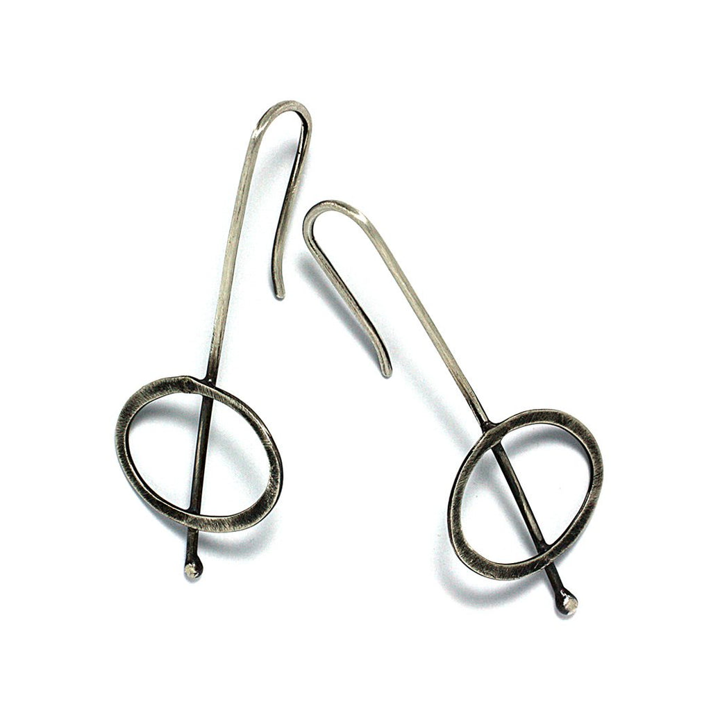 Sterling Silver Jewelry | Pond Earrings | Michele Lee | Rarefy Studio