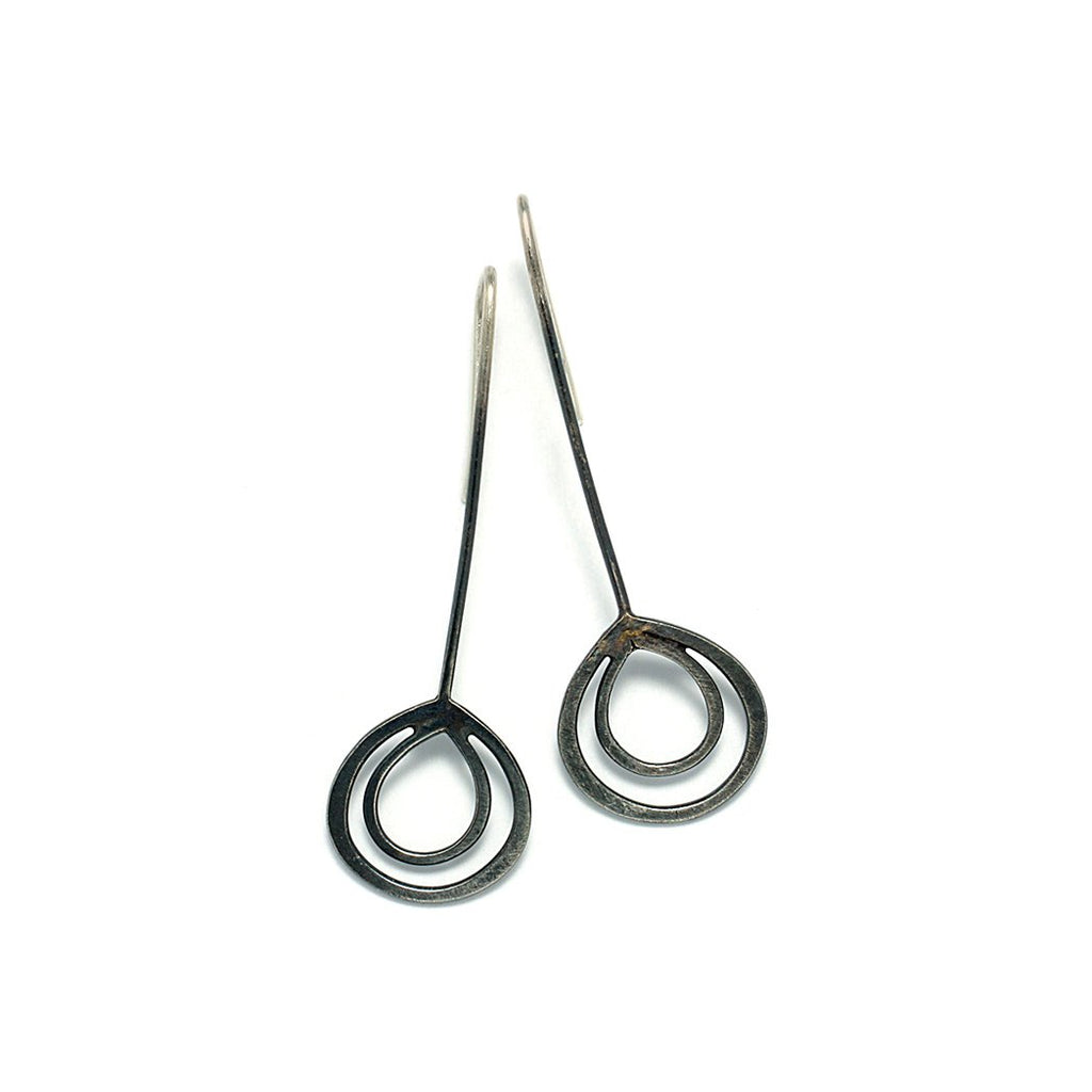 Sterling Silver Jewelry | Raindrop Earrings | Michele Lee | Rarefy Studio
