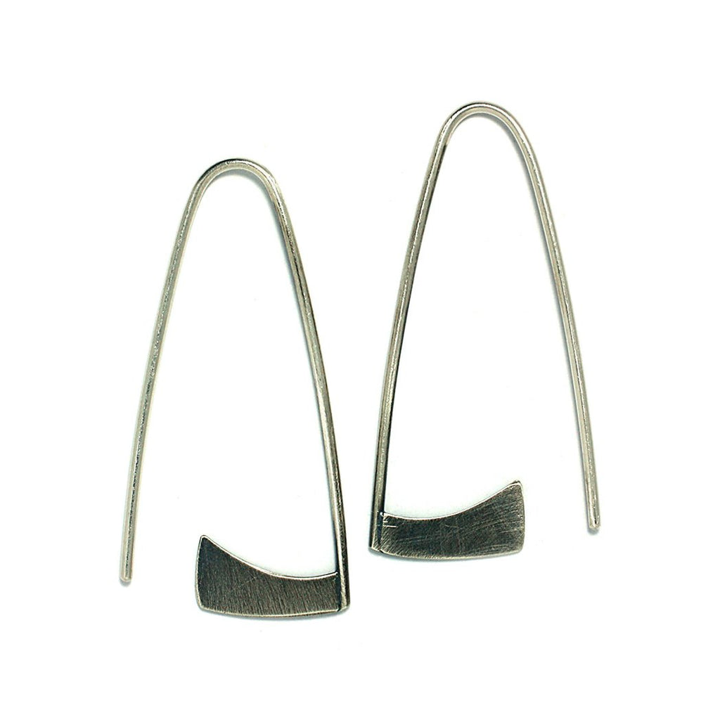 Sterling Silver Jewelry | Tomahawk Earrings | Michele Lee | Rarefy Studio