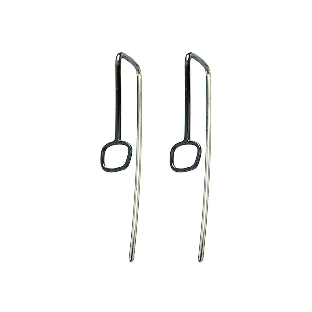 Sterling Silver Jewelry | Transom Earrings | Michele Lee | Rarefy Studio