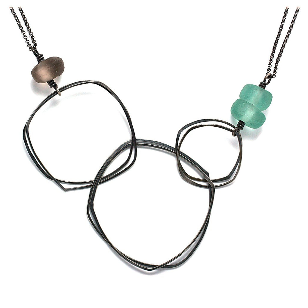 Sterling Silver Jewelry | Sun Dog Necklace | Michele Lee | Rarefy Studio