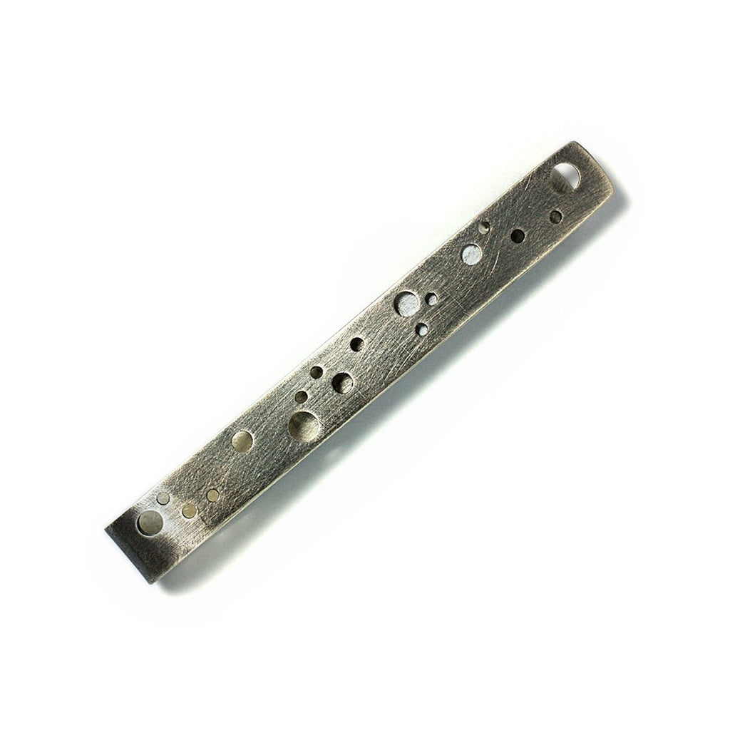 Sterling Silver Jewelry and Accessories | Polka Dot Tie Clip | Michele Lee | Rarefy Studio