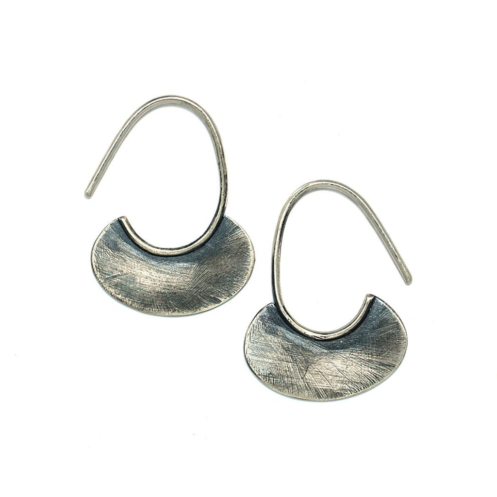 Sterling Silver Jewelry | Little Canoe Earrings | Michele Lee | Rarefy Studio